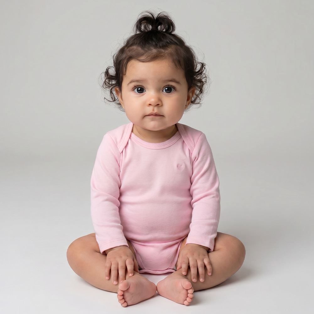 Kit Body Menina 2 Peças RN a 9 Meses Yoyo Baby
