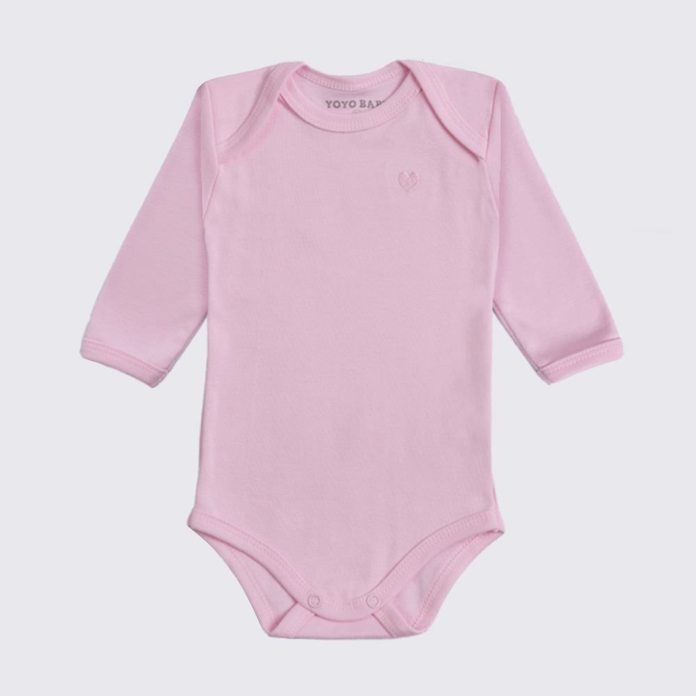 Kit Body Menina 2 Peças RN a 9 Meses Yoyo Baby