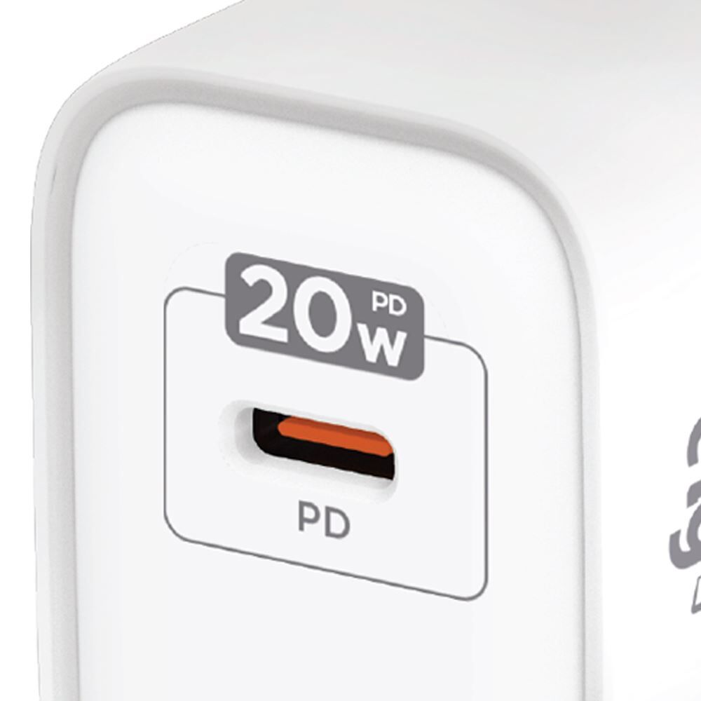 Kit Carregador de Parede Universal 3A 20W Usb-C Power Delivery Elg