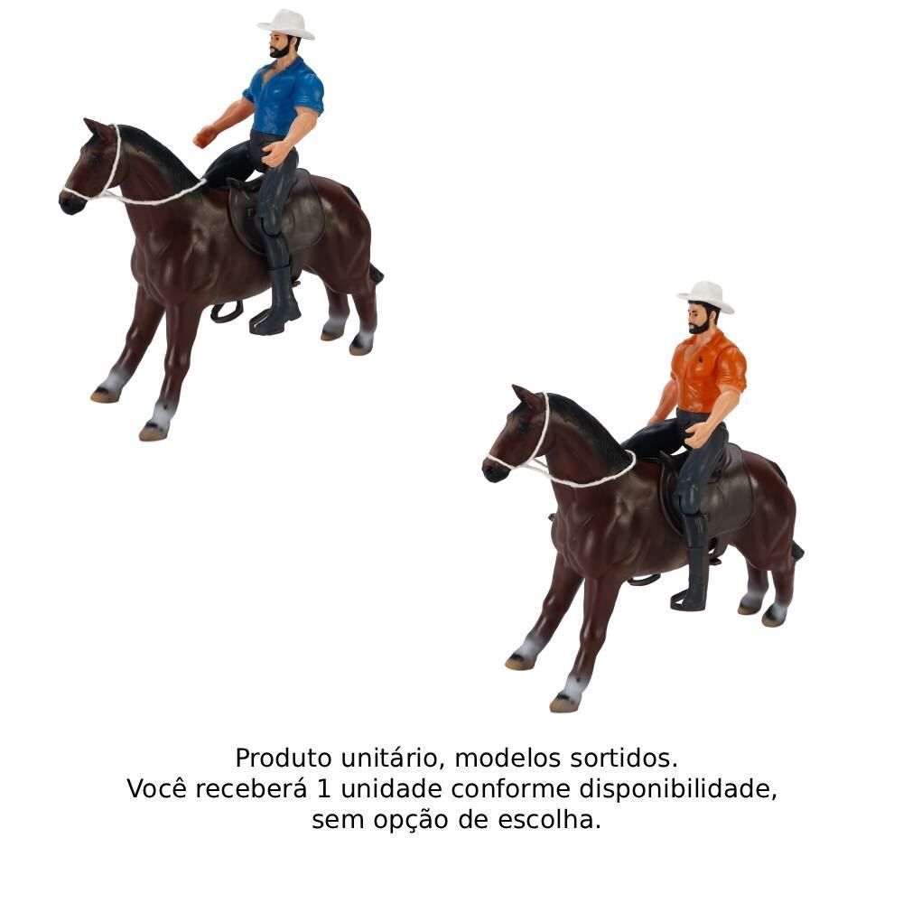 Kit Cavalo e Boneco Vinil Db Play - Sortido