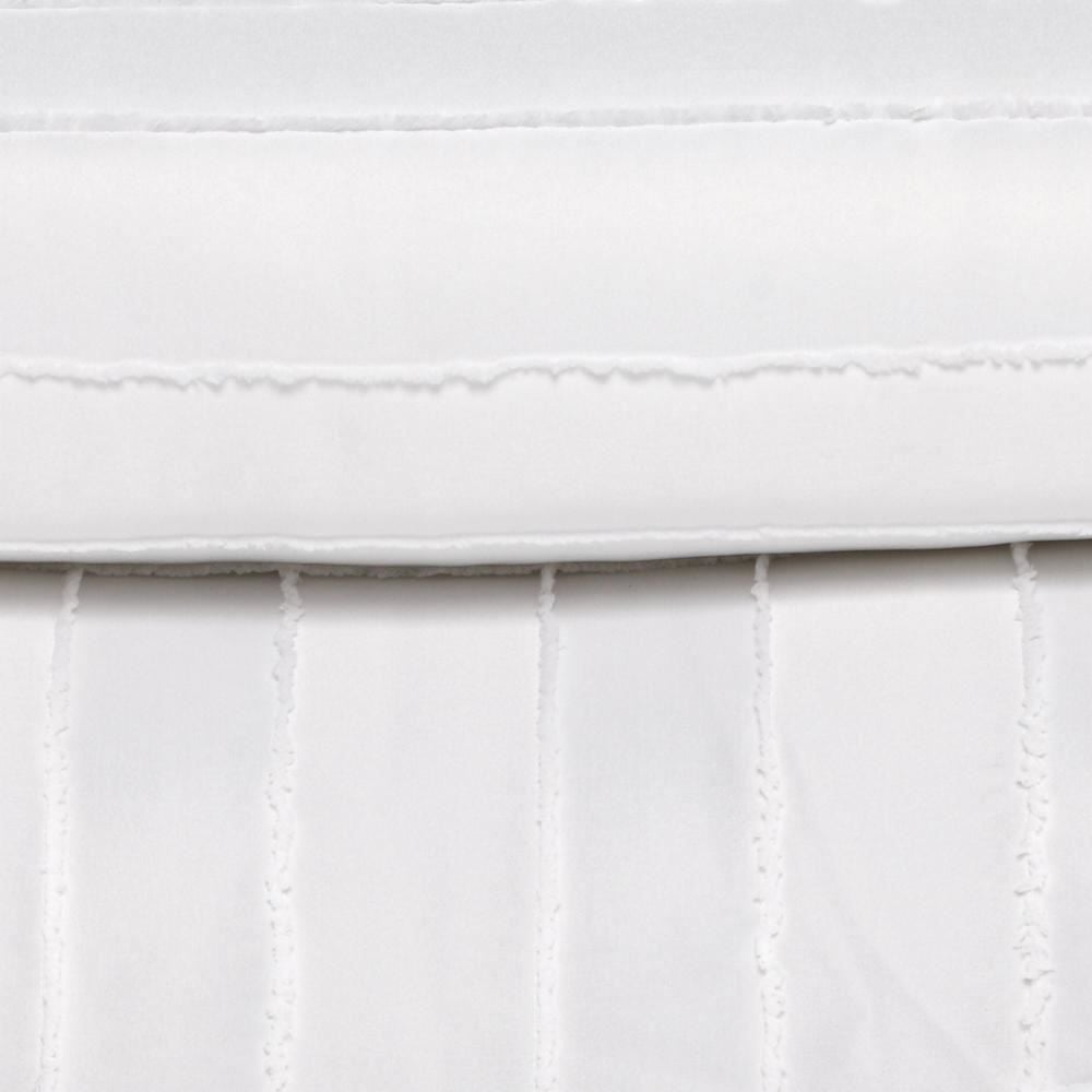 Kit Colcha Casal 100% Poliéster Lisa Premier Havan Casa 3 Pçs - Branco
