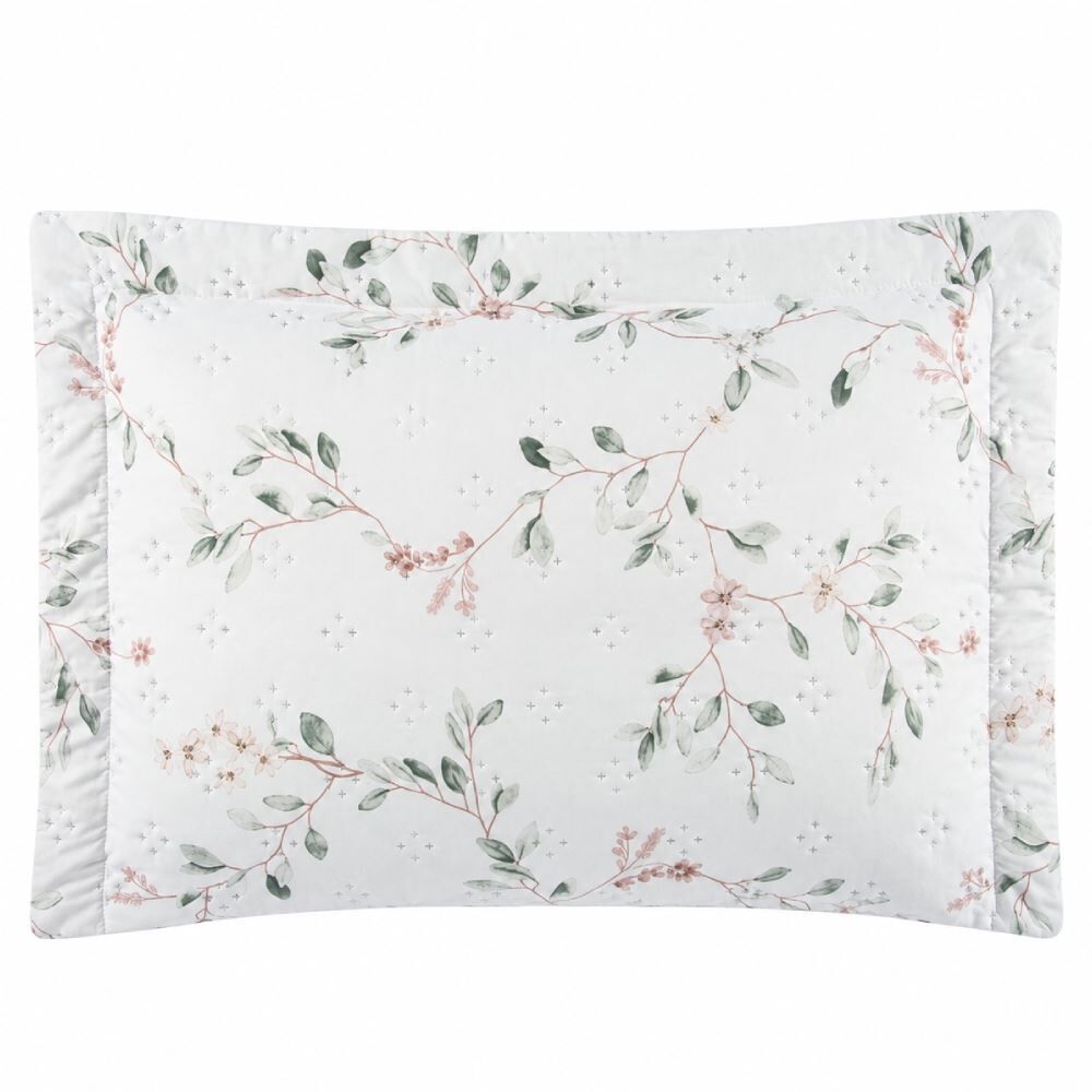 Kit Colcha Casal Elegance 3 Peças 2,20X2,40M Havan Casa - Floral Francis