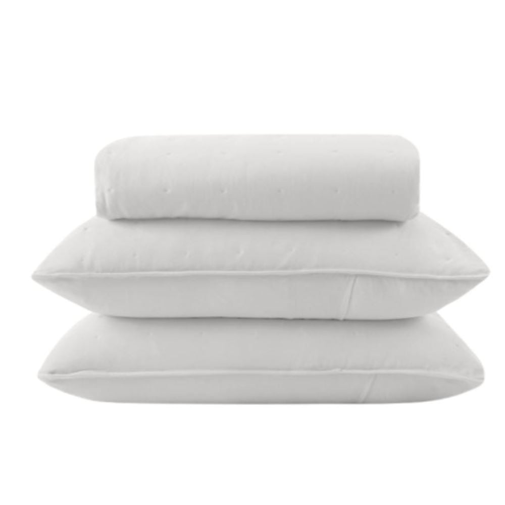 Kit Colcha Casal Elegance Havan Casa 3 pçs - Branco