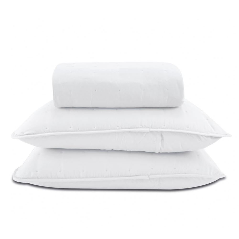 Kit Colcha Queen Elegance 3 pçs Havan Casa - Branco