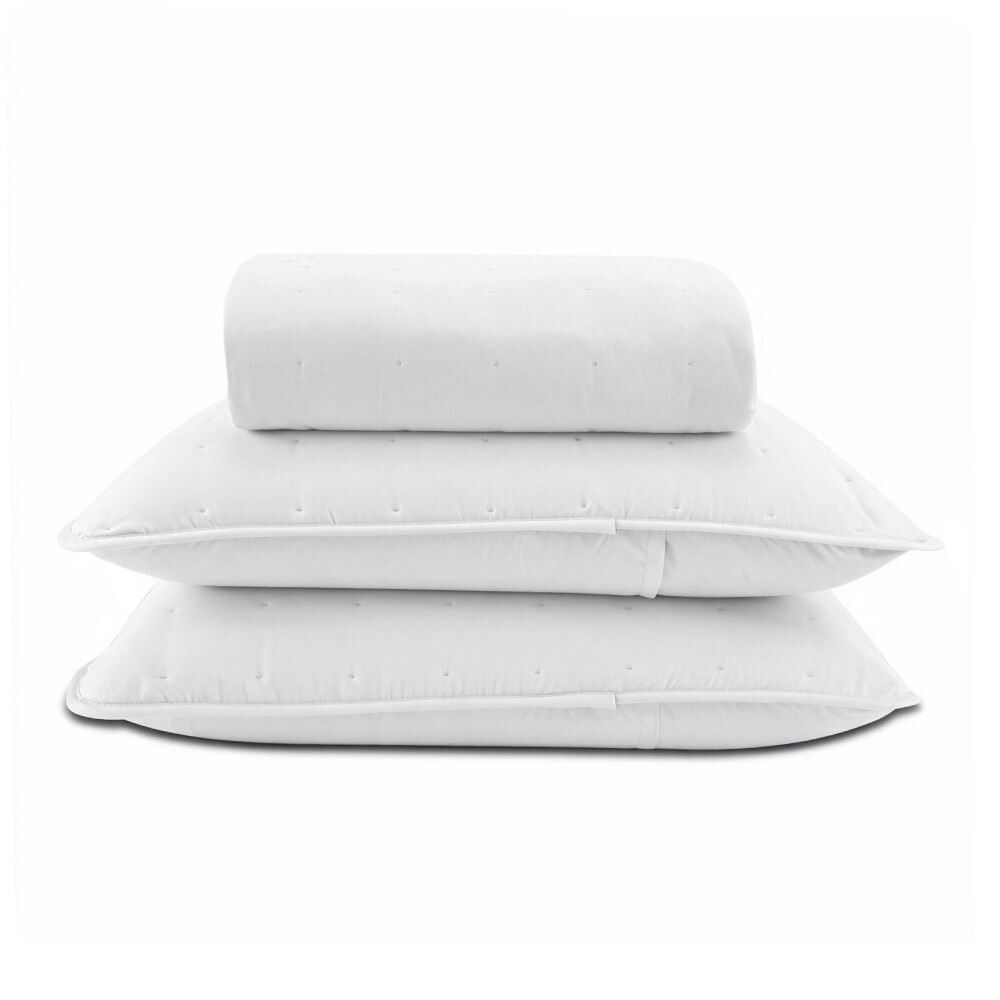 Kit Colcha Queen Elegance 3 pçs Havan Casa - Branco
