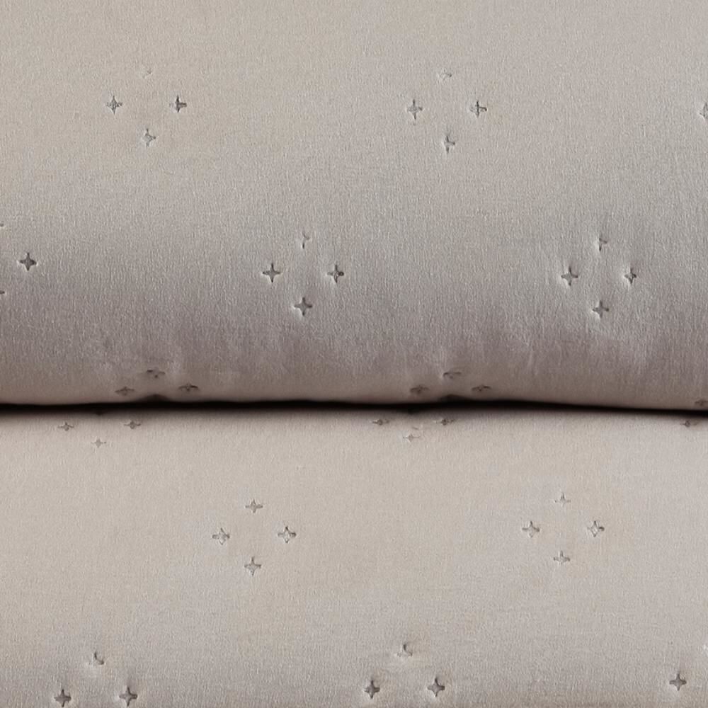 Kit Colcha Queen Elegance Havan Casa 3 pçs - Cru
