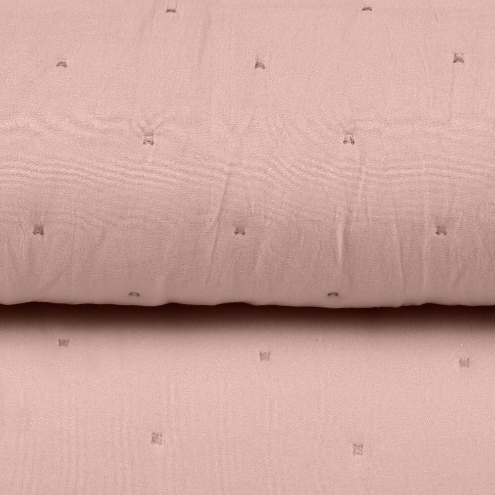 Kit Colcha Solteiro 2 Peças Lisa Elegance Havan Casa - Rosa