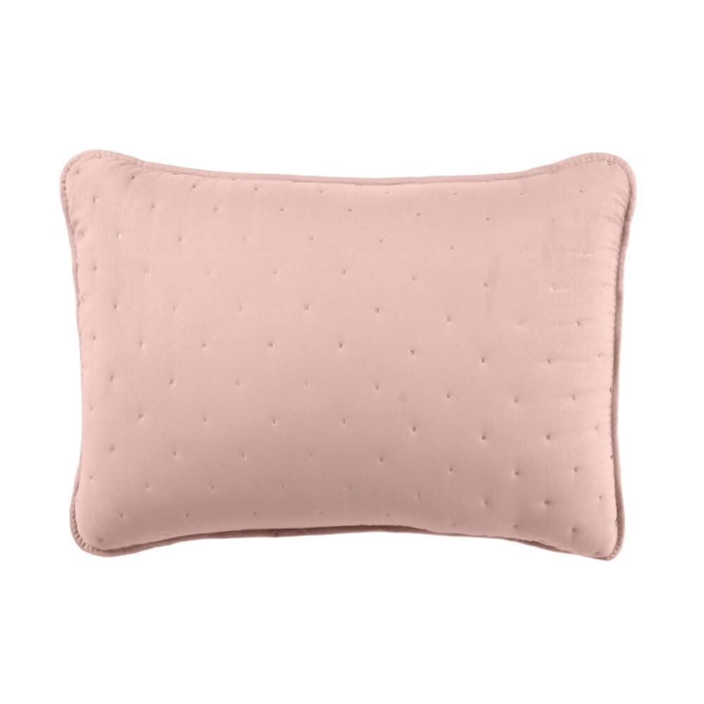 Kit Colcha Solteiro 2 Peças Lisa Elegance Havan Casa - Rosa