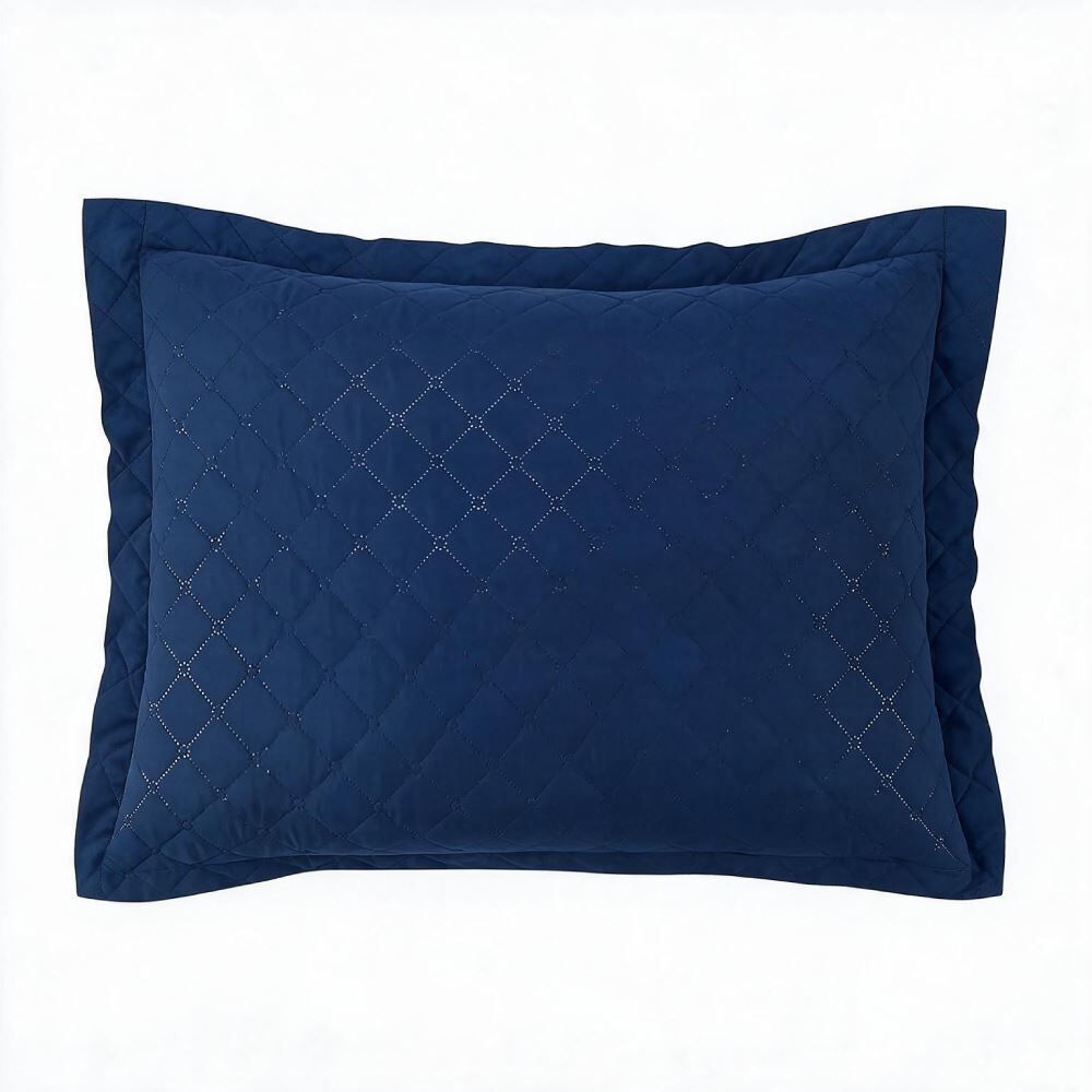 Kit Colcha Solteiro Versalhes/Napoli Lisa Havan Casa 2 pçs - Midnight Blue