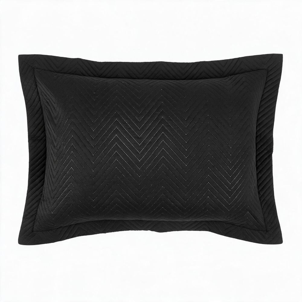 Kit Colcha Solteiro Versalhes/Napoli Lisa Havan Casa 2 pçs - Preto