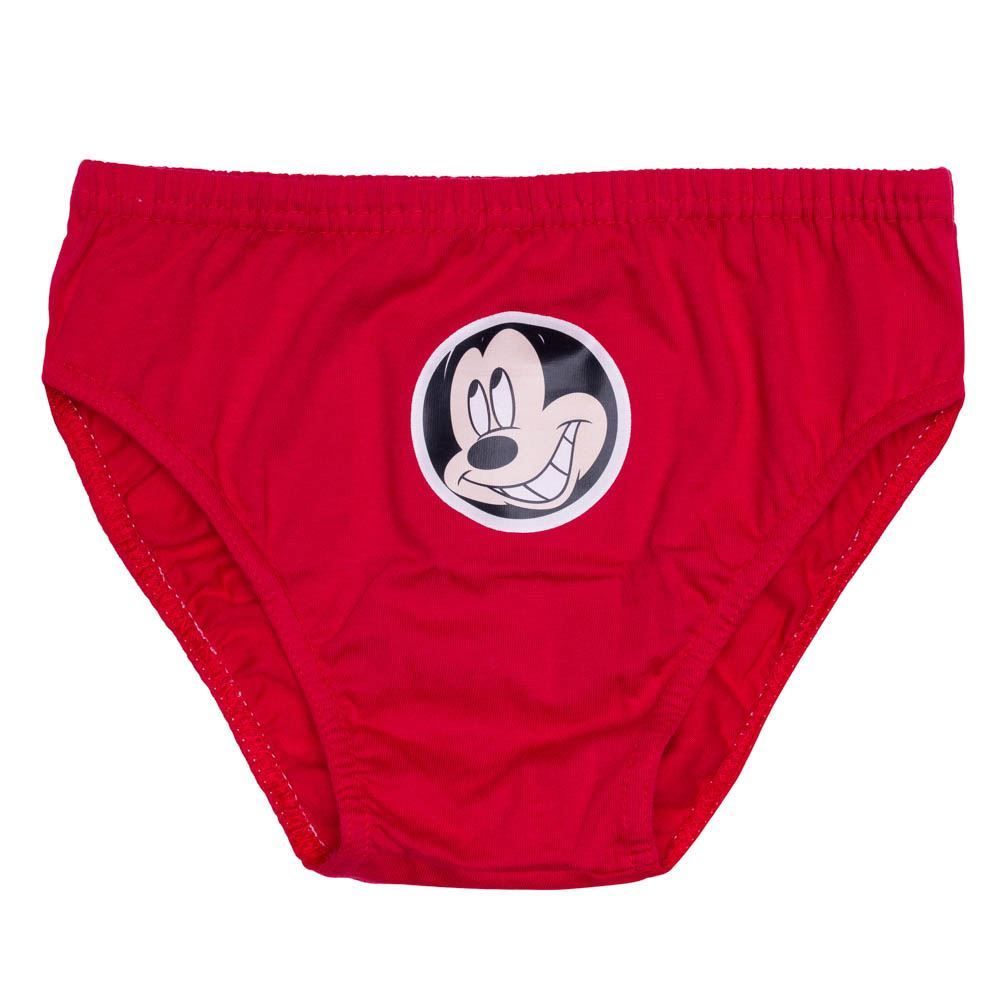 Kit Cueca Infantil 3 Peças 4 a 10 Anos Mickey Disney