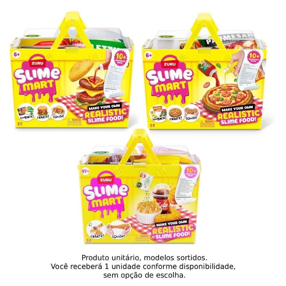Kit de Slime Zuru Mart Médio Fun - Sortido
