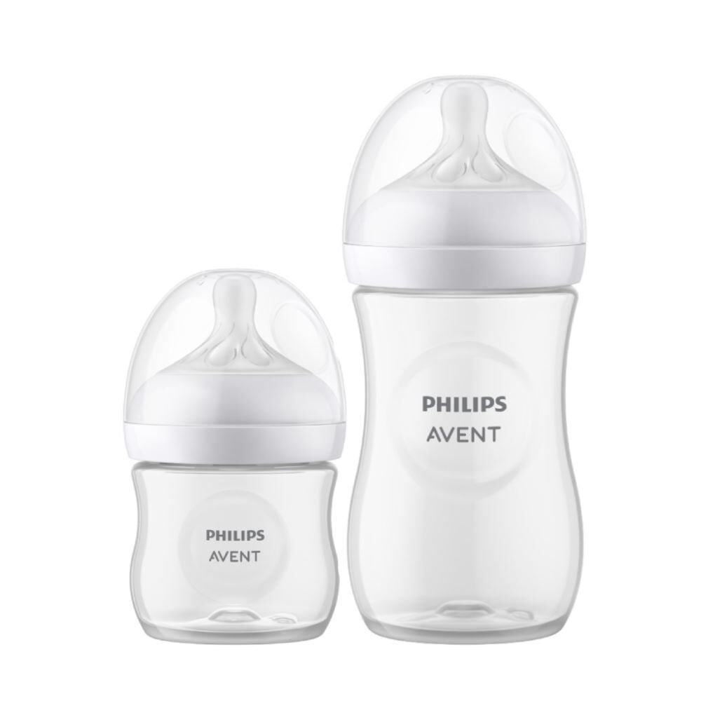 Kit Duplo Mamadeiras Pétala 125Ml e 260Ml Philips