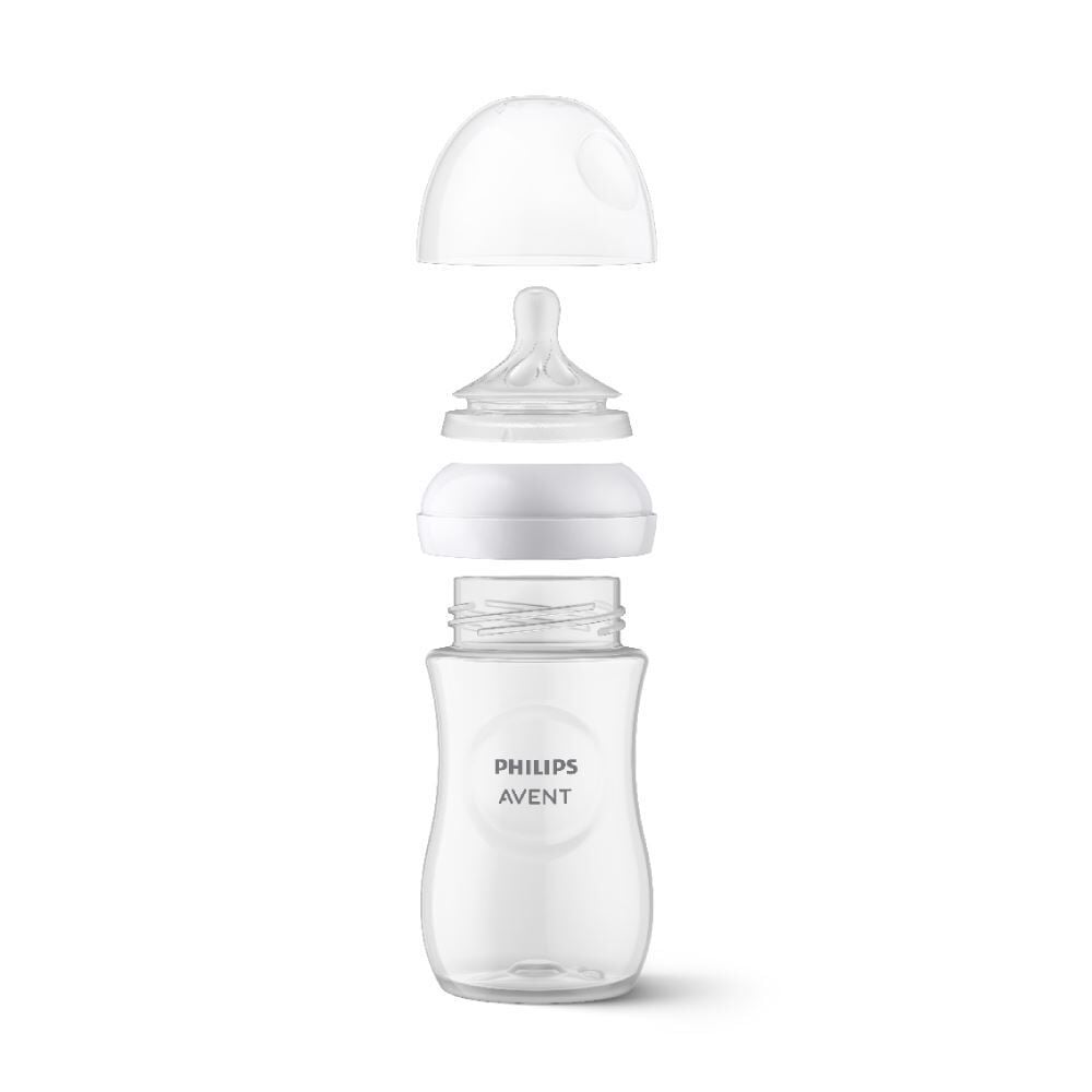 Kit Duplo Mamadeiras Pétala 125Ml e 260Ml Philips