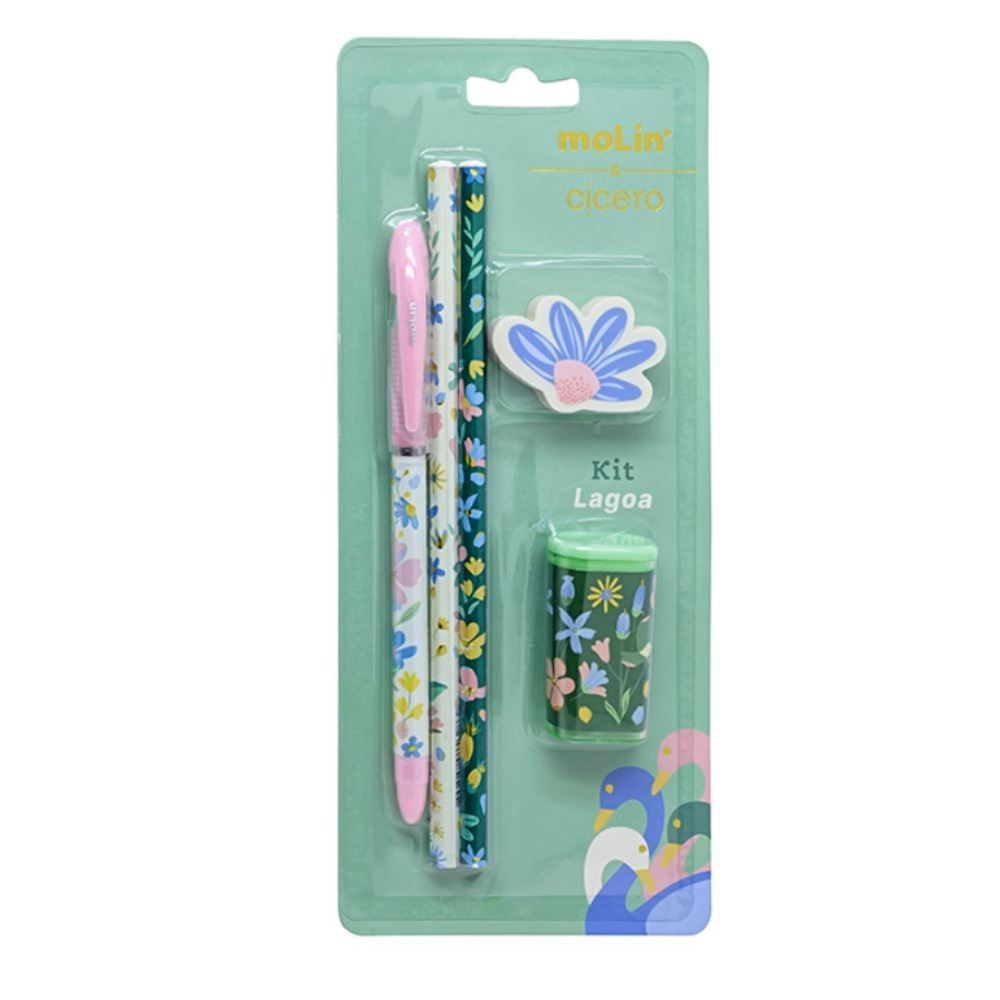 Kit Escolar Lagoa Molin 5 Peças - 40616