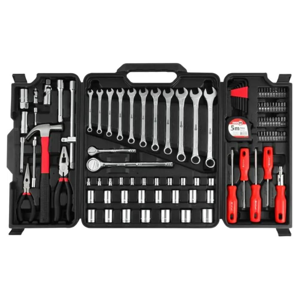 Kit Ferramentas Nove54 111 Peças - Vermelho