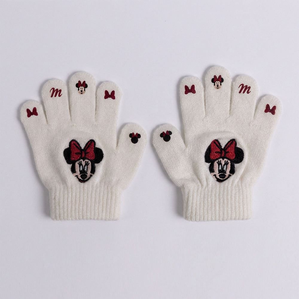 Kit Gorro e Luva Infantil Menina em Tricot Disney - MINNIE MOUSE U