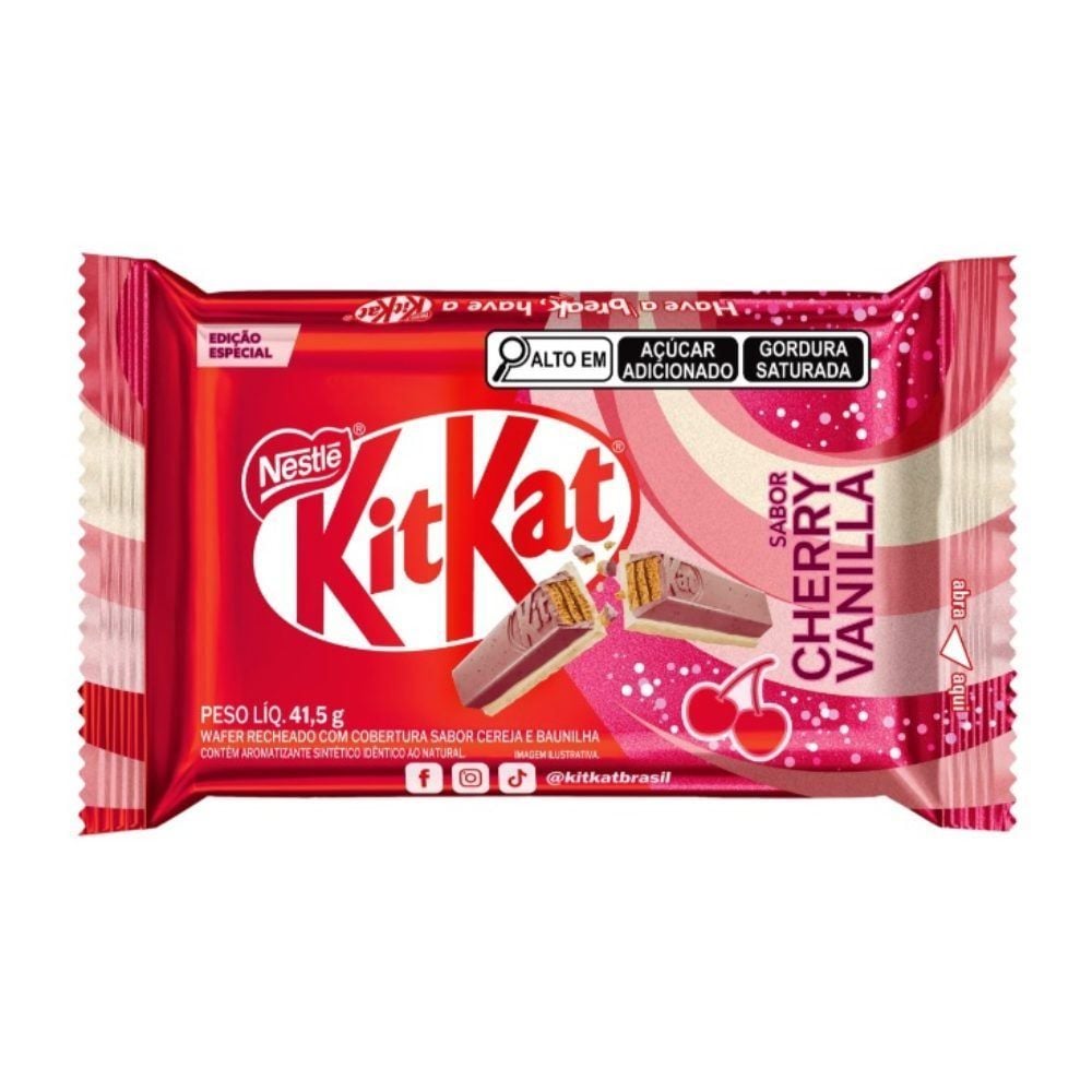 Kit Kat de Cereja Nestlé - 41,5g