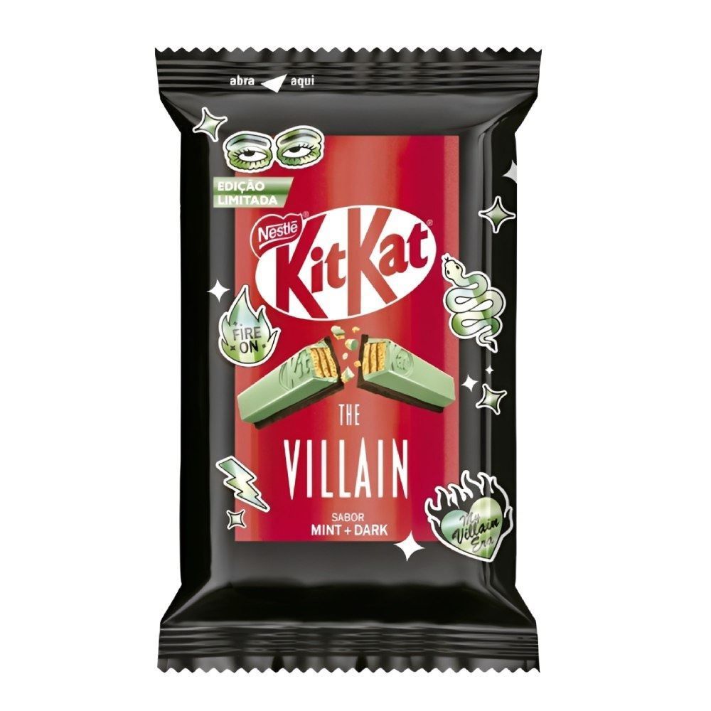 Kit Kat The Villain Dark Mint Nestlé - 41,5g