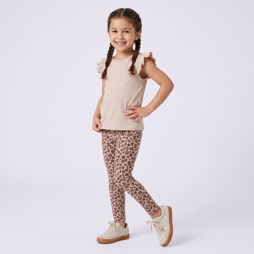 Kit Legging Infantil 4 a 10 Anos Menina Yoyo Kids