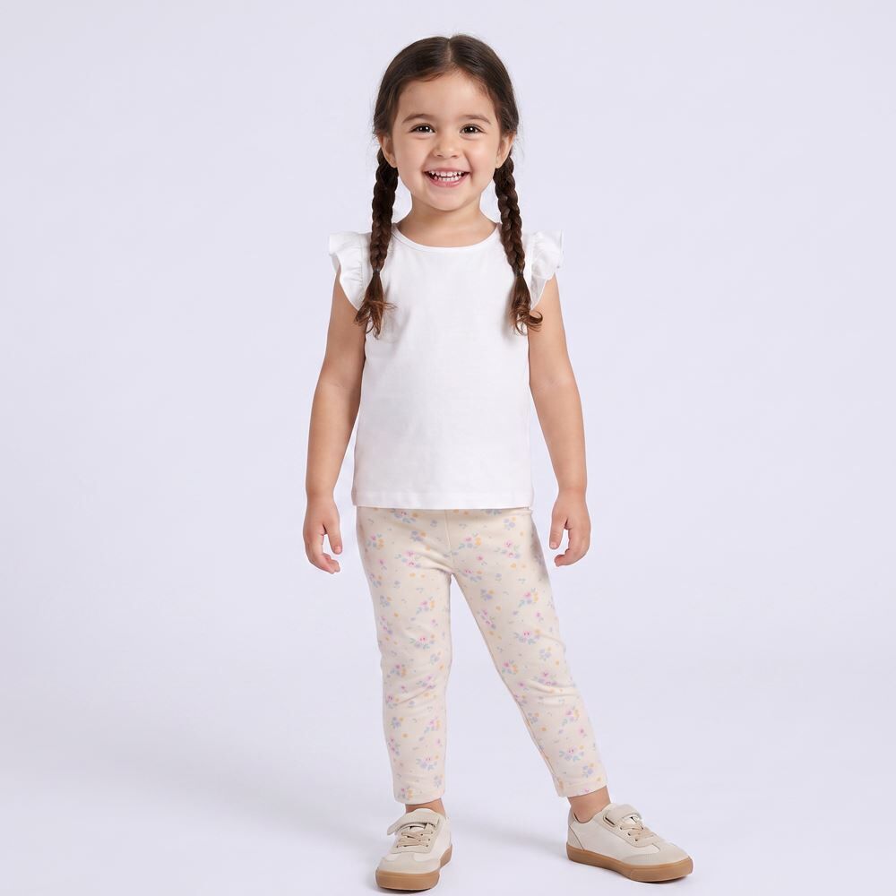 Kit Legging Infantil Menina 1 a 3 Anos Yoyo Kids