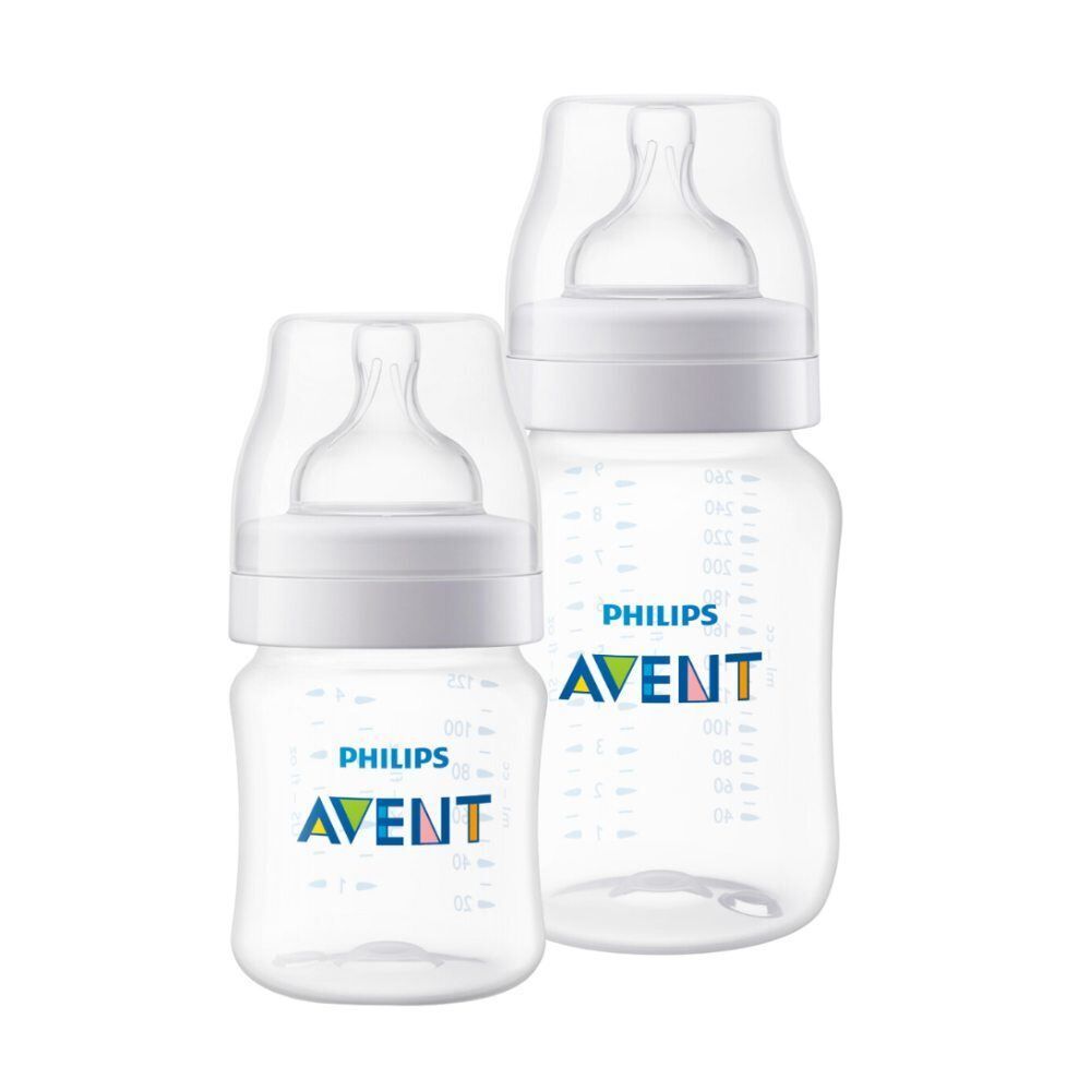 Kit Mamadeiras Anticólica Philips Avent - 2 Peças