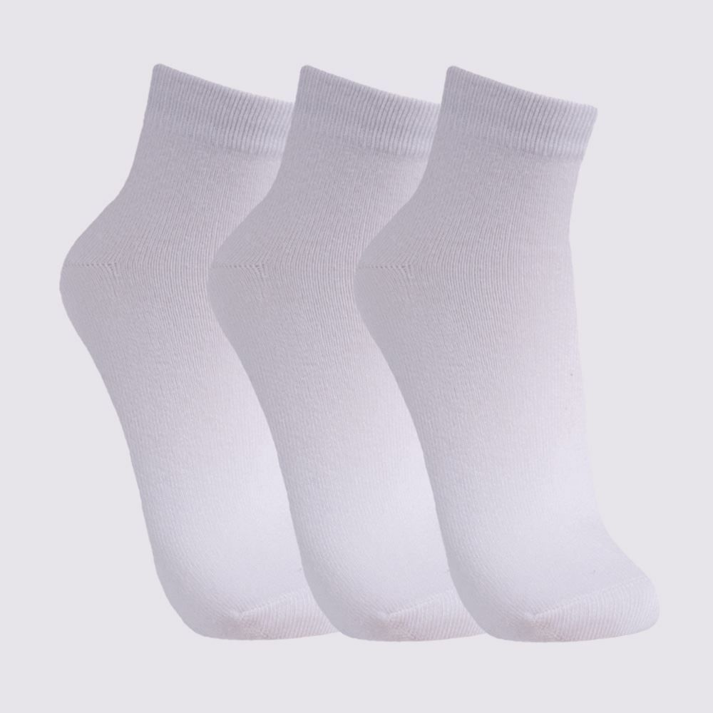 Kit Meia Feminina com 3 Pares Cano Médio Holla
