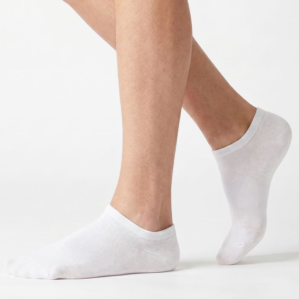 Kit Meia Masculina com 3 Pares Cano Invisível Risk
