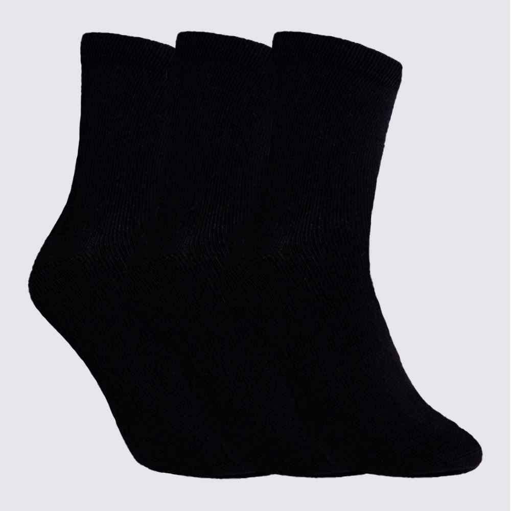 Kit Meia Masculina com 3 Pares Cano Longo Risk
