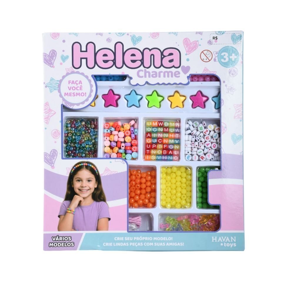Kit Miçangas Helena Havan Toys - HBR0852