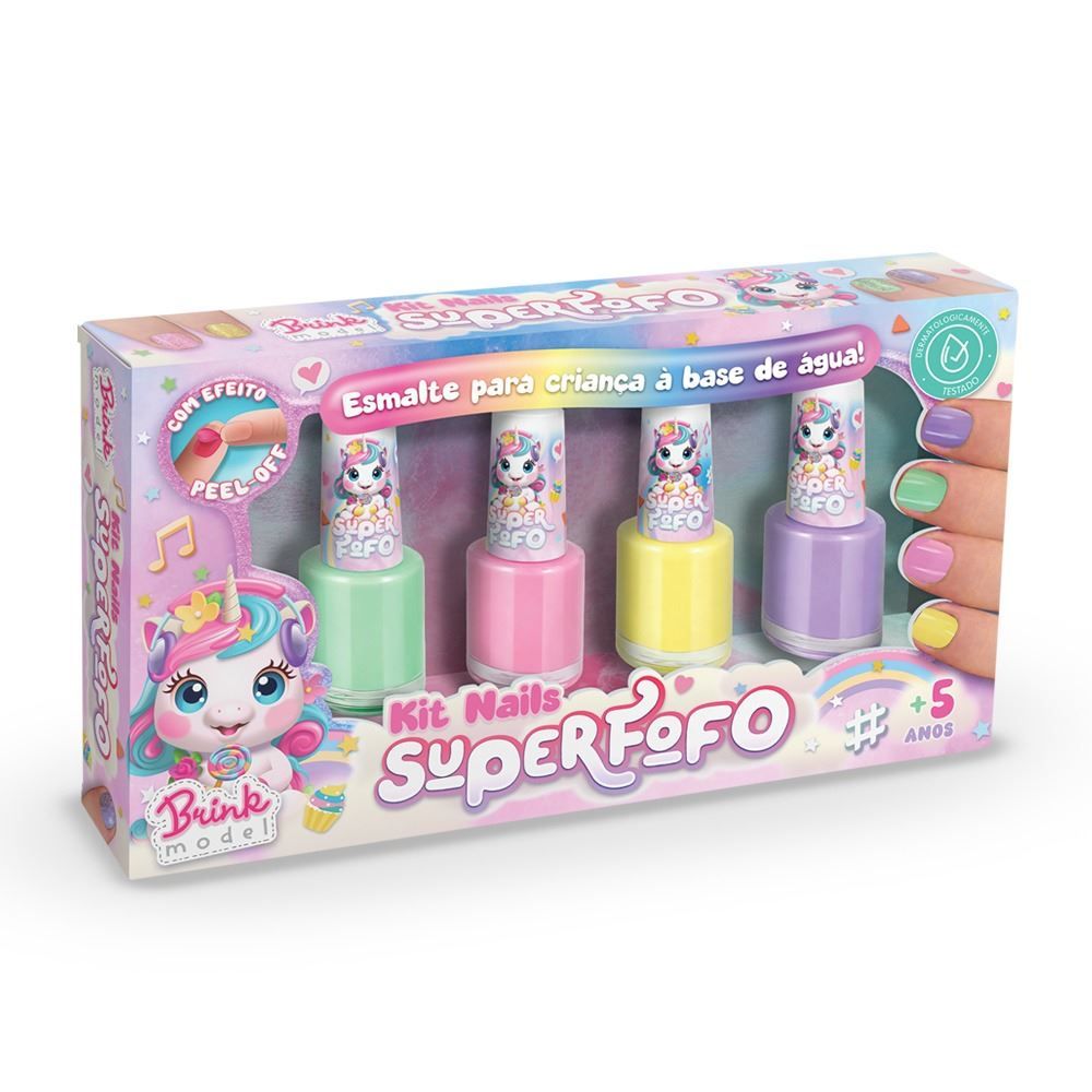  Kit Nails Super Fofo