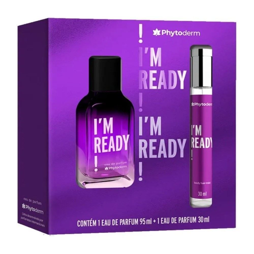 Kit Perfume I´M Read e Body Hair Mist Phytoderm