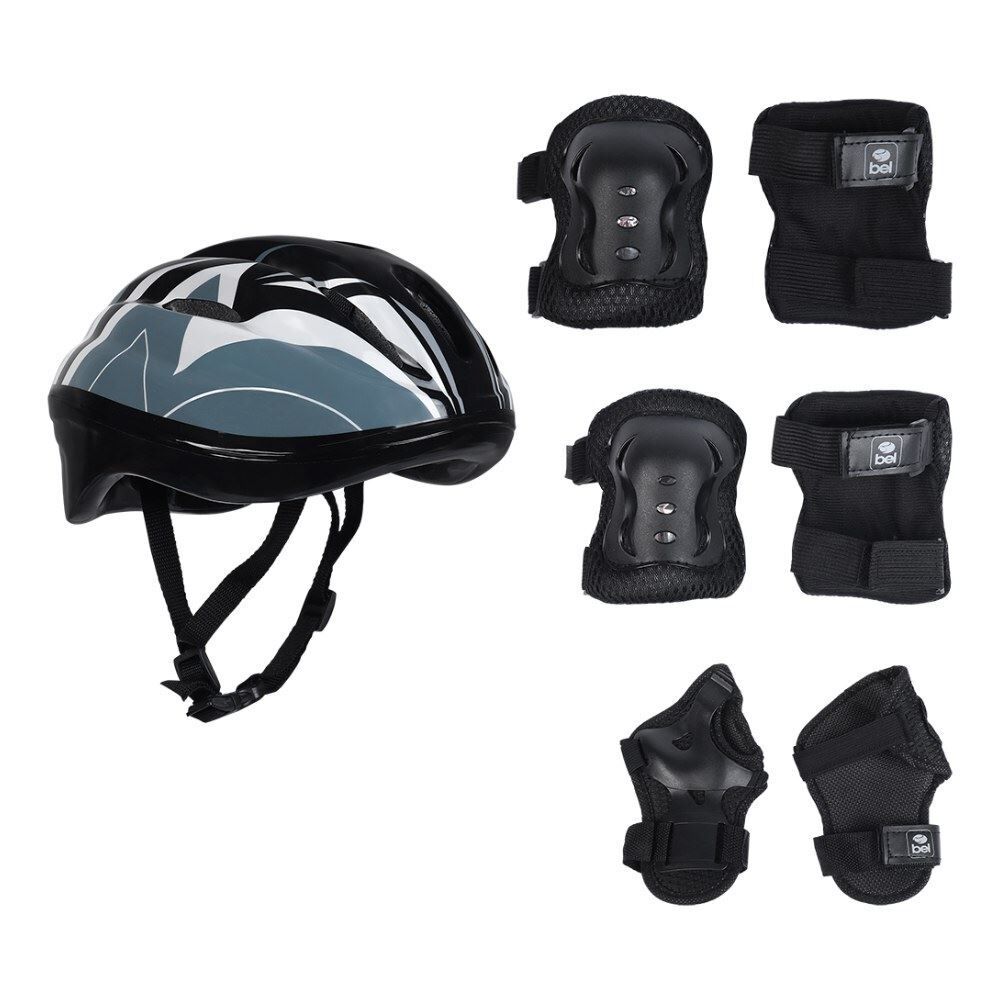Kit Proteção Radical Infantil com Capacete Bel Fix - Sortido