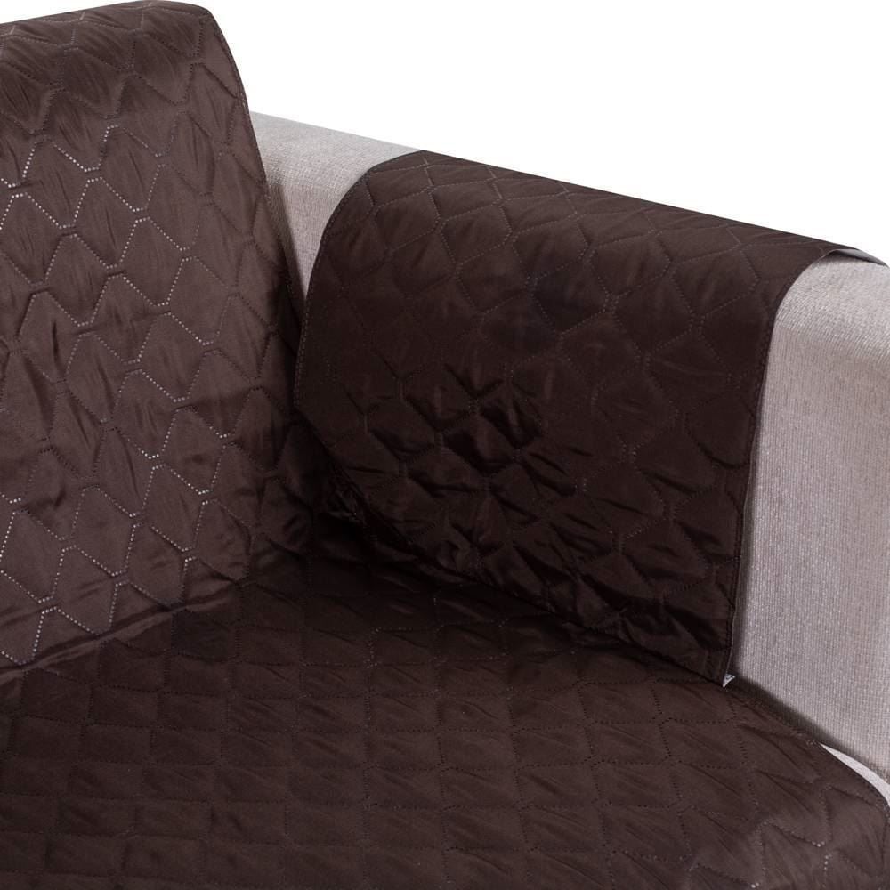 Kit Protetor de Sofa 2 e 3 Lugares Havan Casa - Cacau