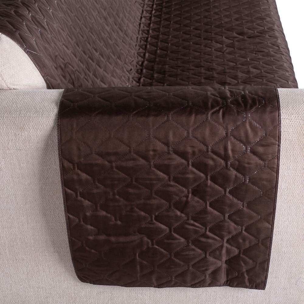Kit Protetor de Sofa 2 e 3 Lugares Havan Casa - Cacau
