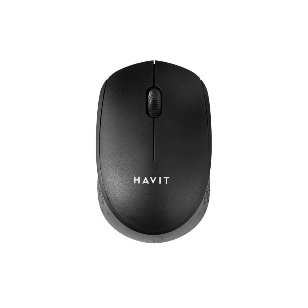 Kit Teclado E Mouse Sem Fio Havit Kb206gcm - Preto