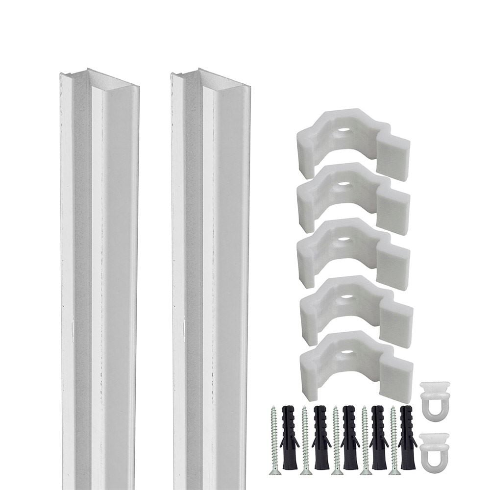 Kit Trilho Deslizante Simples 3,00 M Havan Casa - Branco