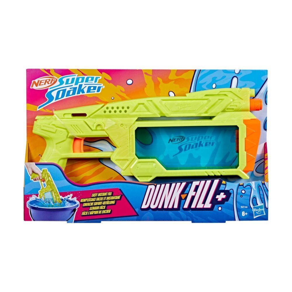 Lançador de Água Nerf Super Soaker Dunk-Fill Hasbro - G2146