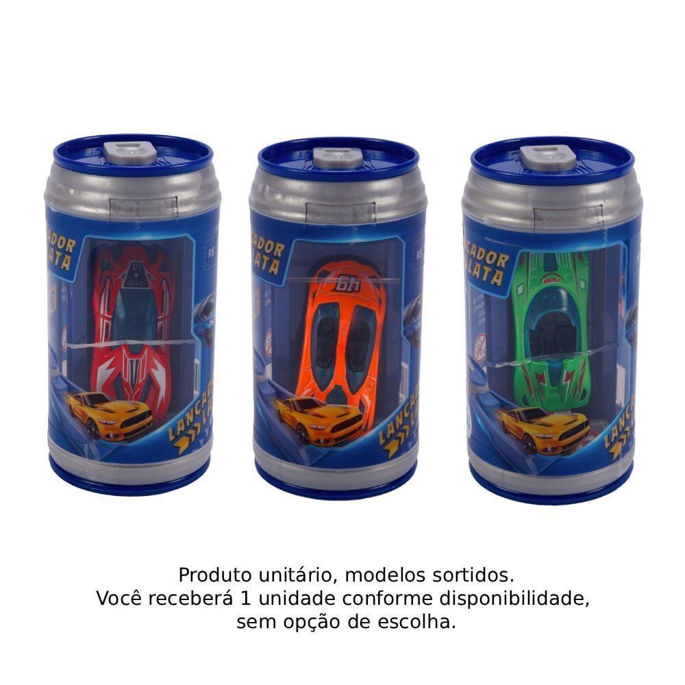 Lançador de Carrinhos em Lata Havan Toys - Sortido