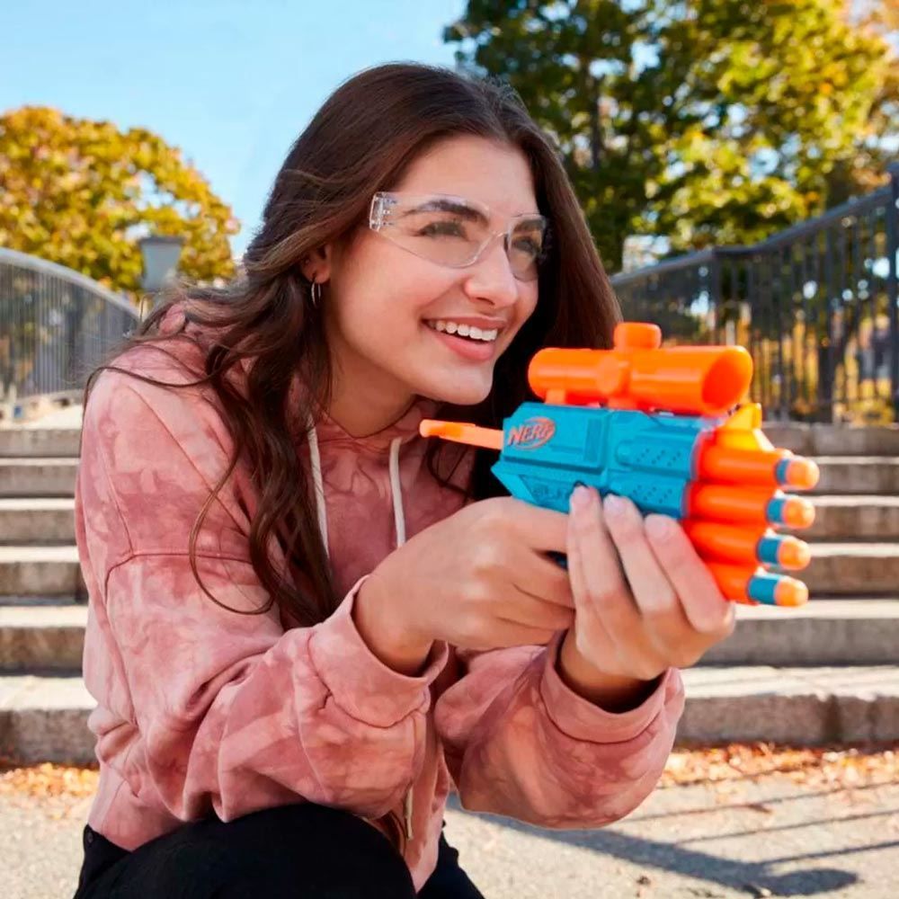 Lançador De Dardos Nerf Prospect Qs4 Elite 20 Hasbro - F4191