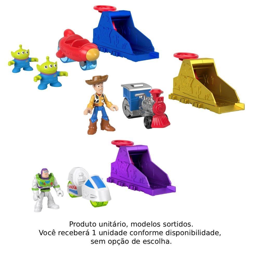 Lançador Impacto Secreto Toy Story 5 Imaginext Mattel - Sortido