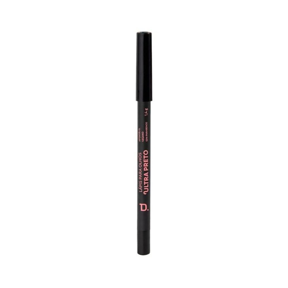 Lápis De Olho Apontável Ultra Preto Dailus - 1,4g