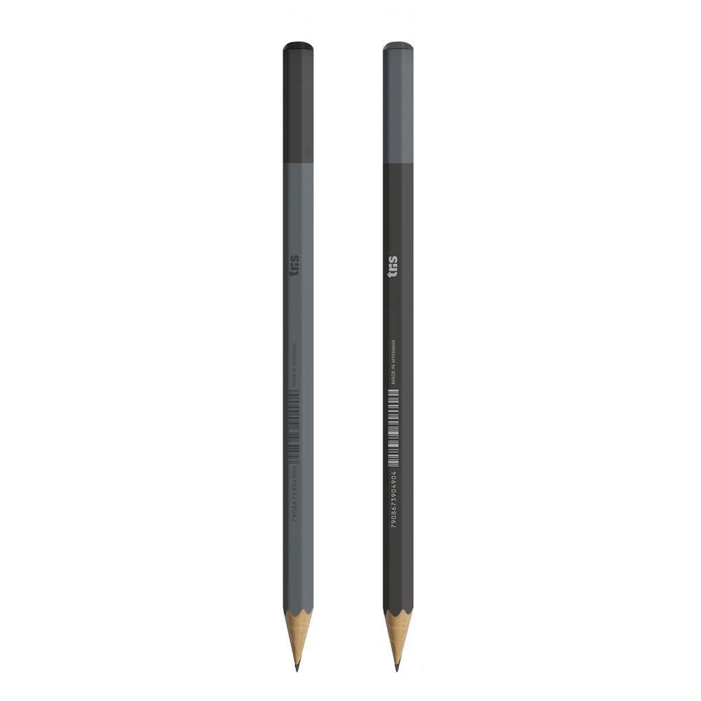 Lápis Grafite All Black 4 Unidades Tris - 904911