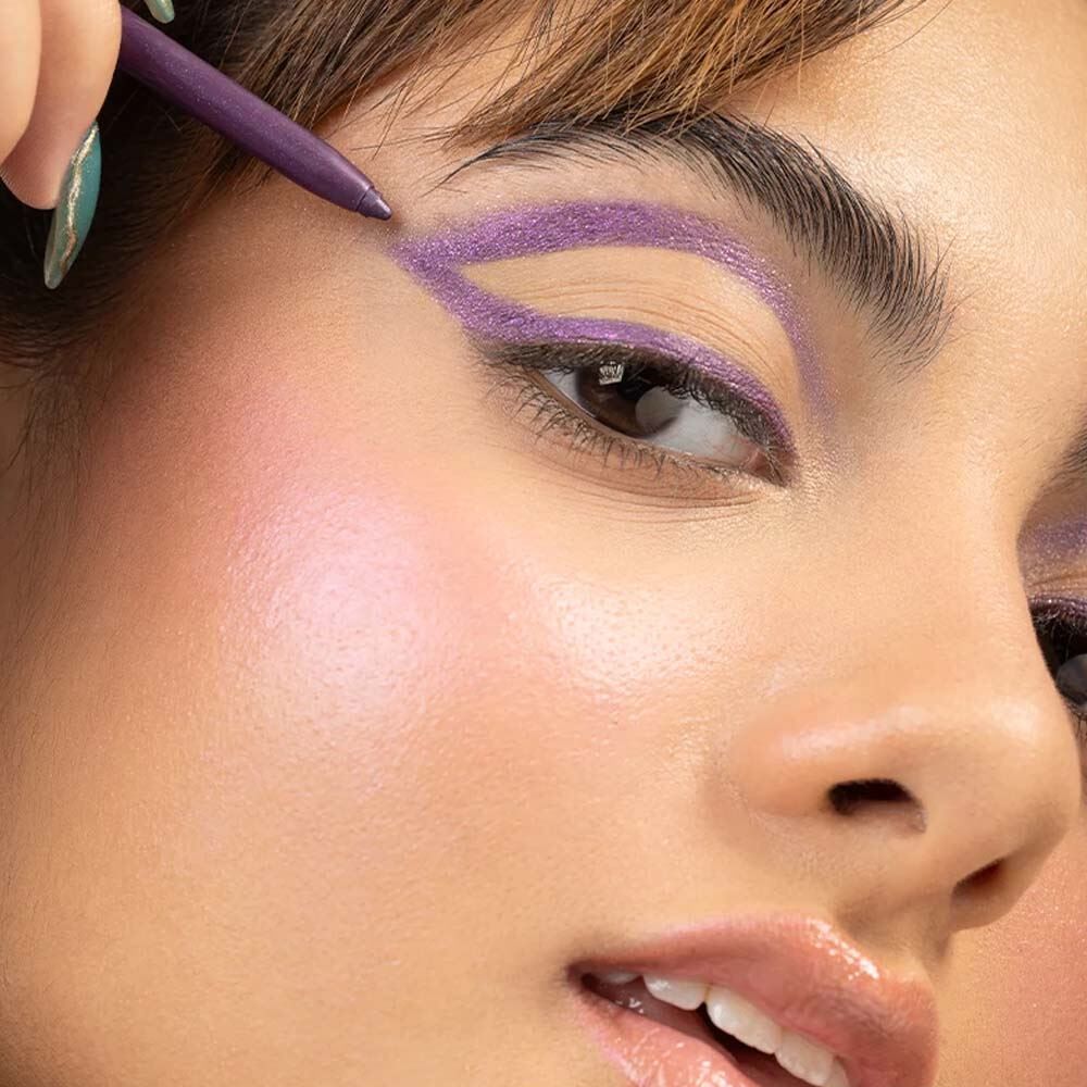 Lapiseira Retrátil Dailus para Olhos de Longa Duração 0,35G - Pirulito Galactico Roxo