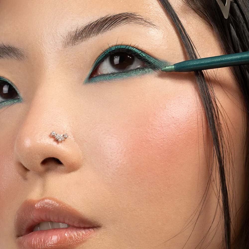 Lapiseira Retrátil Dailus para Olhos de Longa Duração 0,35G - Pudim Alienígena Verde