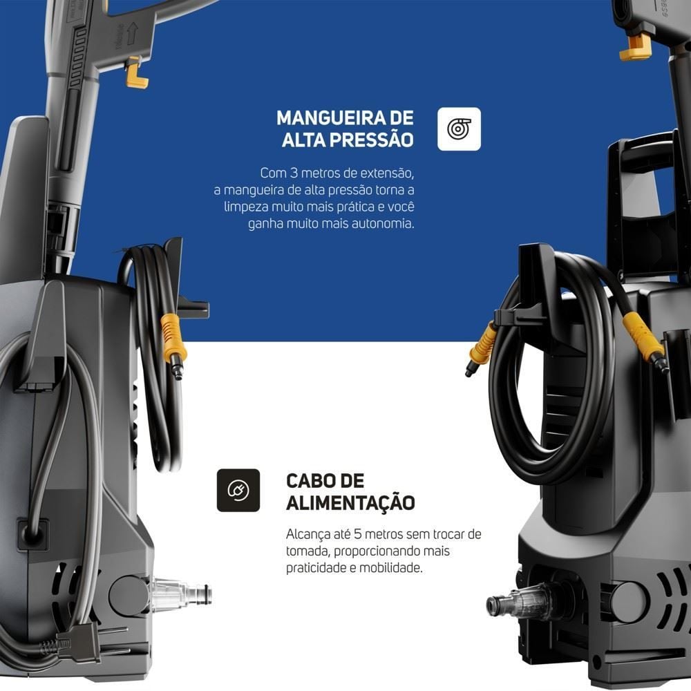 Lavadora de Alta Pressão e Desobstruidora Wap 1400W Ultra WL1820