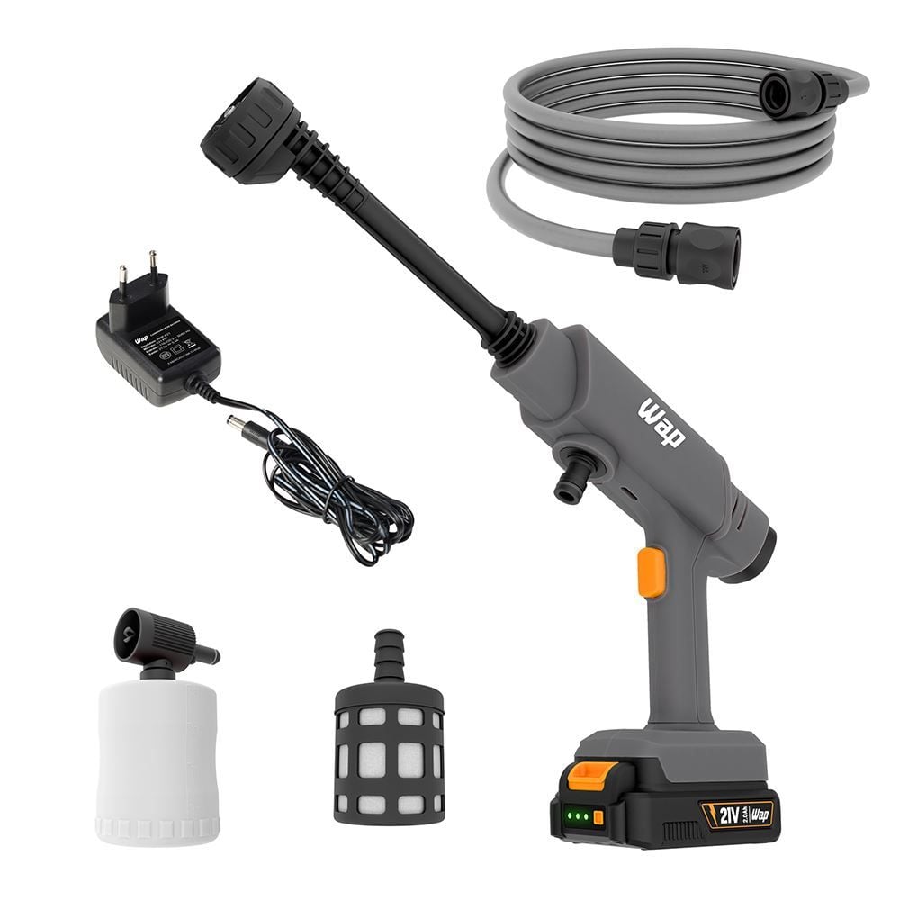 Lavadora de Alta Pressão Portátil Wap K21 Hpw01 21V 330 Psi - BIVOLT
