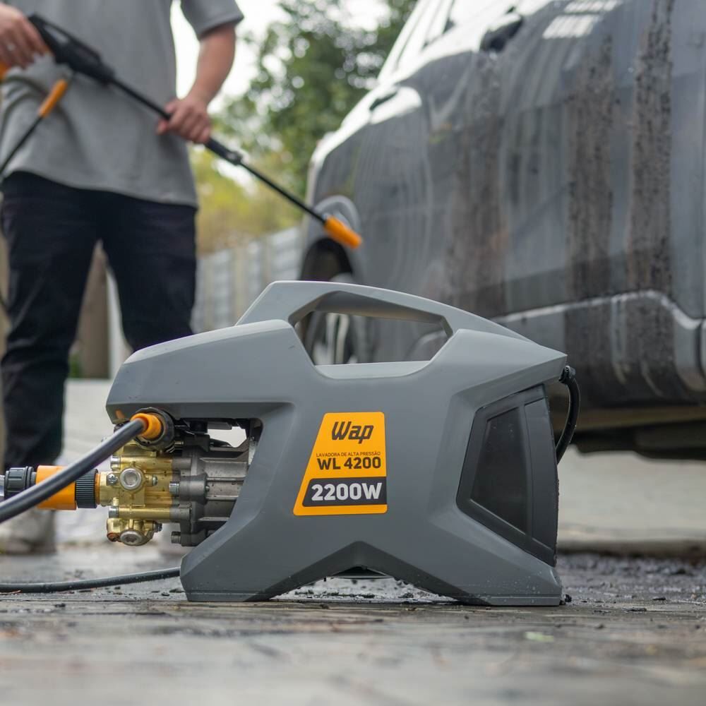 Lavadora e Desobstruidora Wap de Alta Pressão WL4200 Ultra 2200W