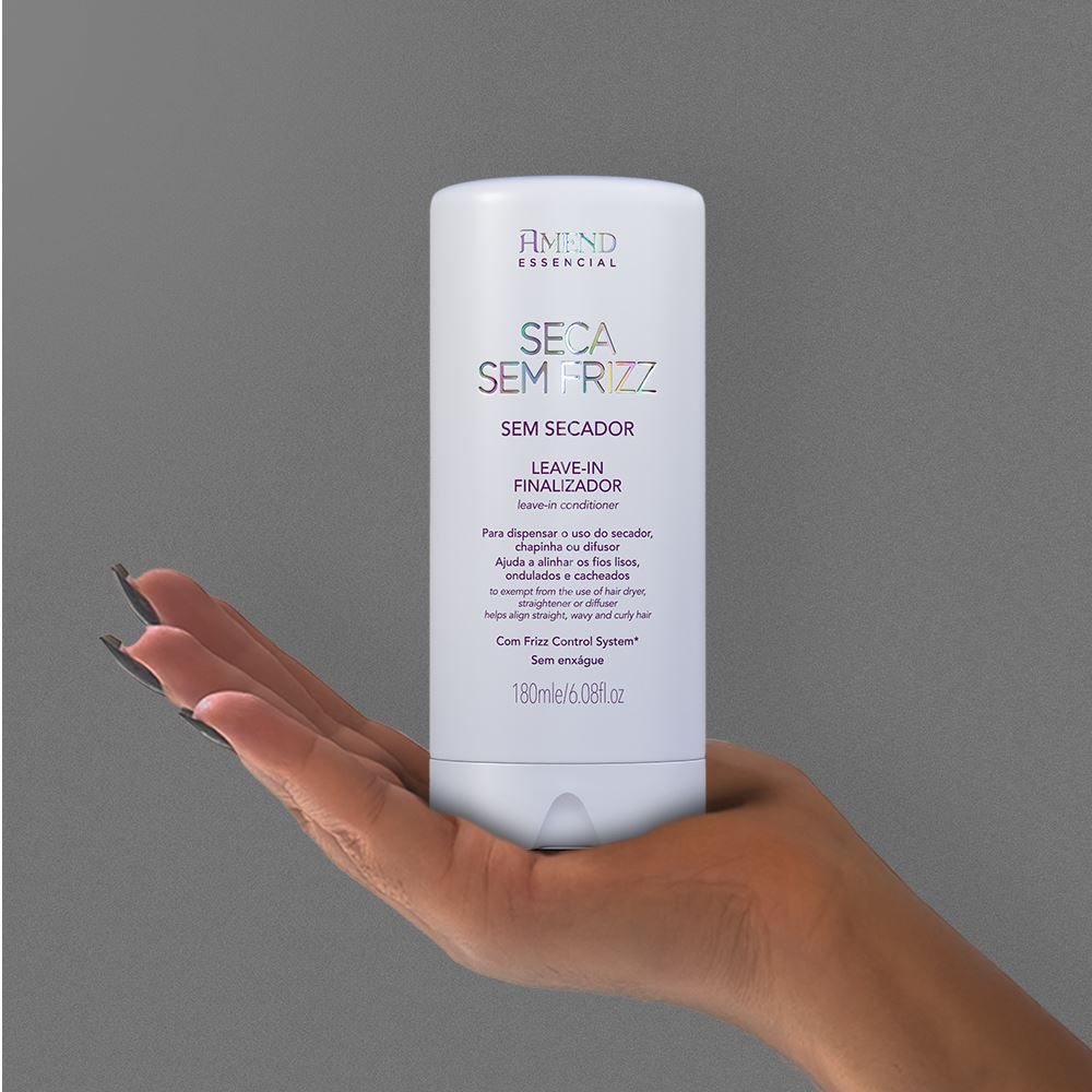 Leave-In Finalizador Essencial Seca Sem Frizz Amend