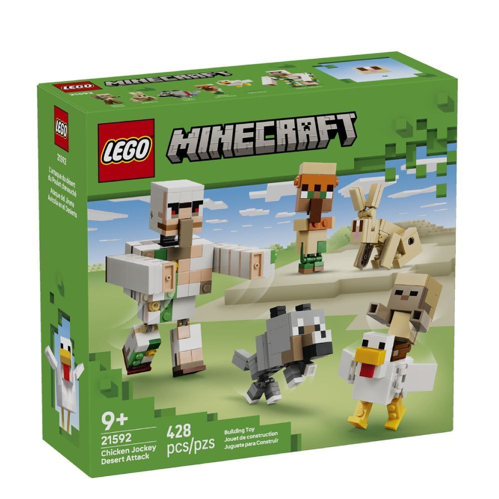 Lego Ataque No Deserto do Jóquei de Galinha - 428 peças